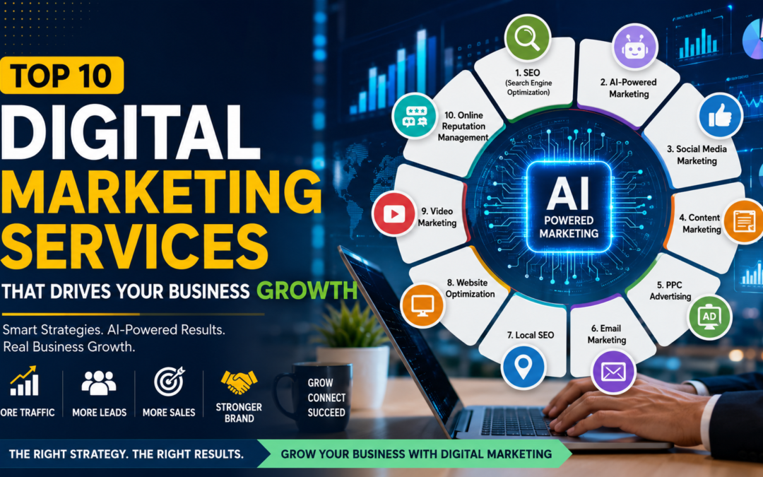 Top 10 Digital Marketing Services That Drive Your Business